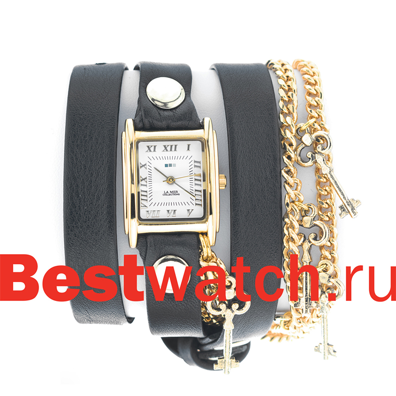 Часы La Mer С цепочками и подвесками LMCW1032-GLD